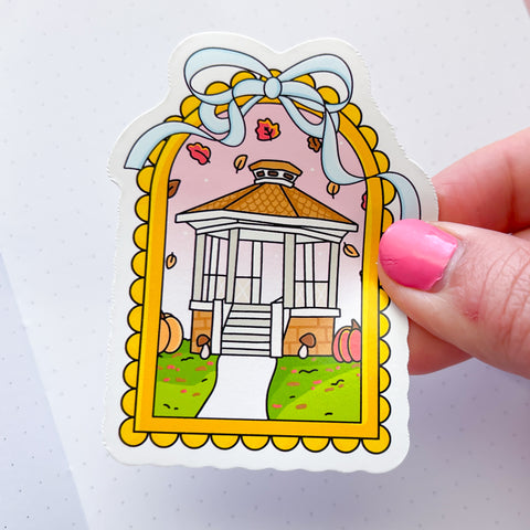 Stars Hollow Gazebo Vinyl Die Cut Sticker