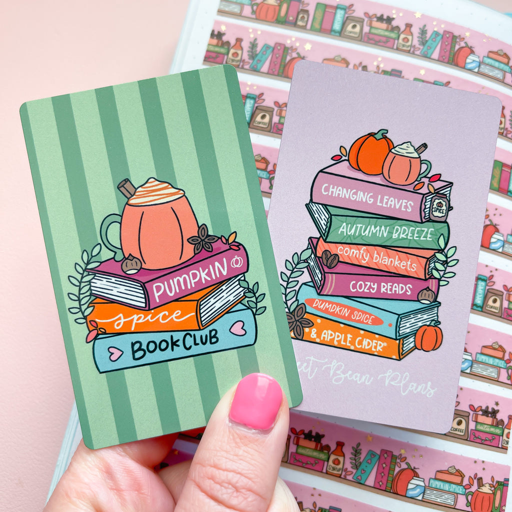 Bookish PSL Washi Card