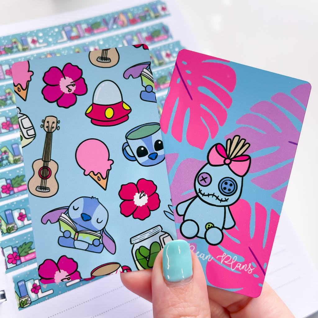 Stitch Washi Card