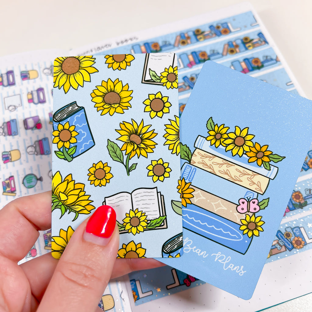 Sunflower Washi Card