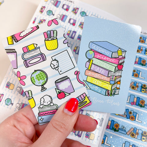 Back To School Washi Card