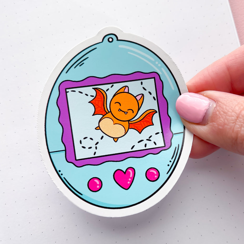 Batty Game Vinyl Die Cut Sticker