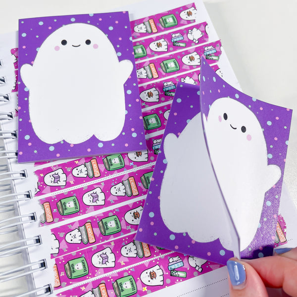 Cute Ghost Sticky Notes