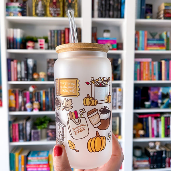 Autumn Gilmore Frosted Can Glass Cup