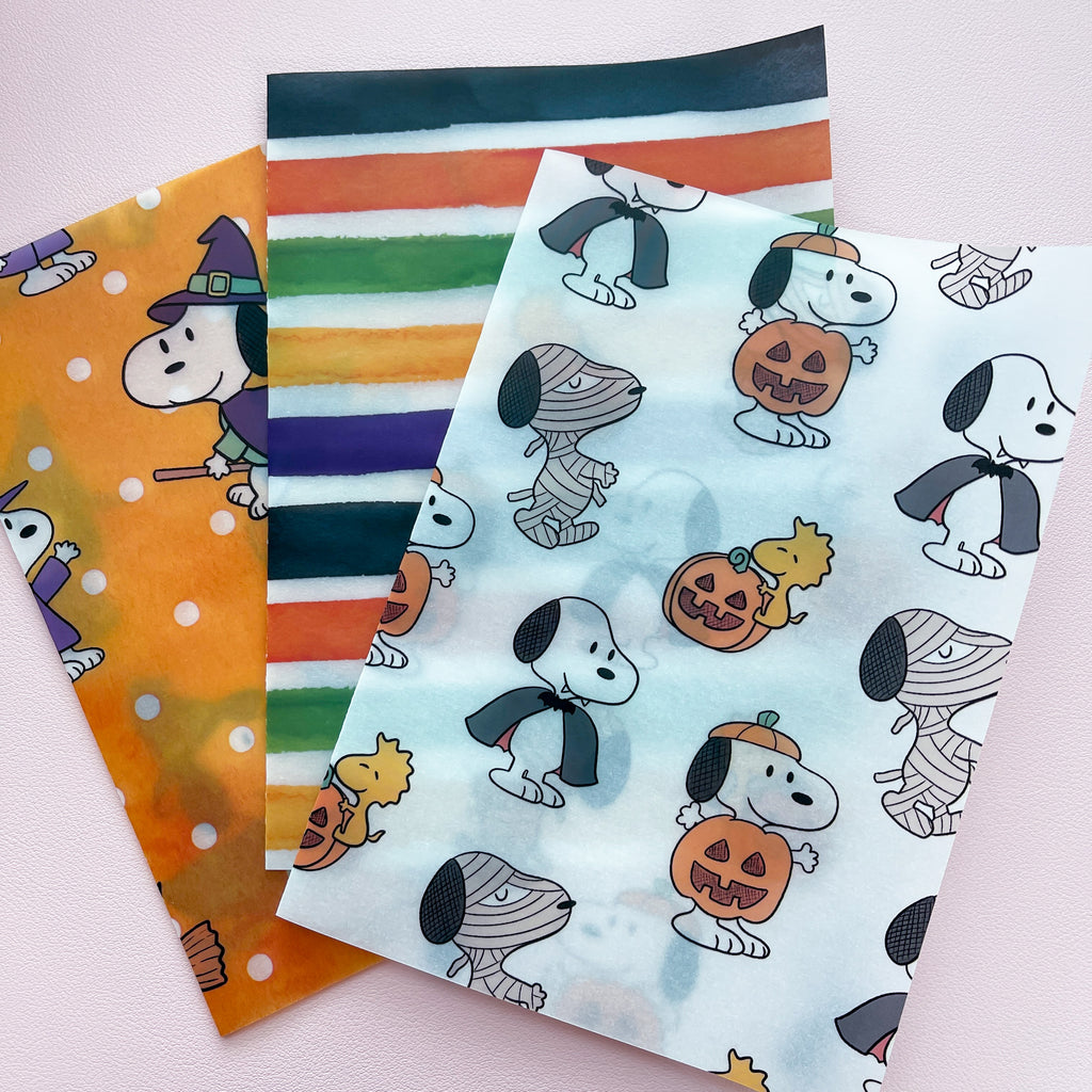 Halloween Peanut Vellum Bundle
