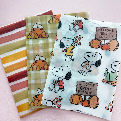 Great Pumpkin Vellum Bundle