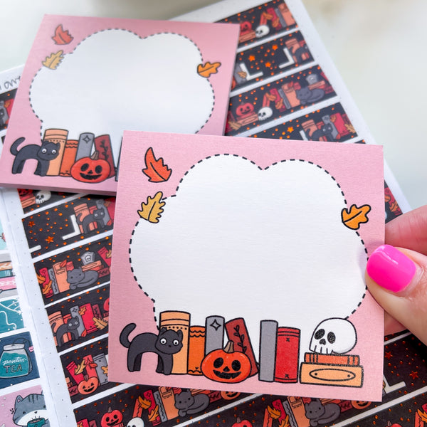 Halloween Reads Sticky Notes