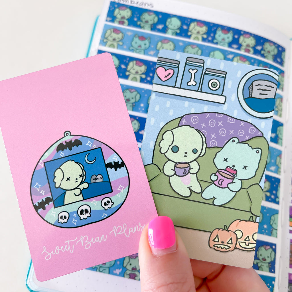 Zombean Washi Card