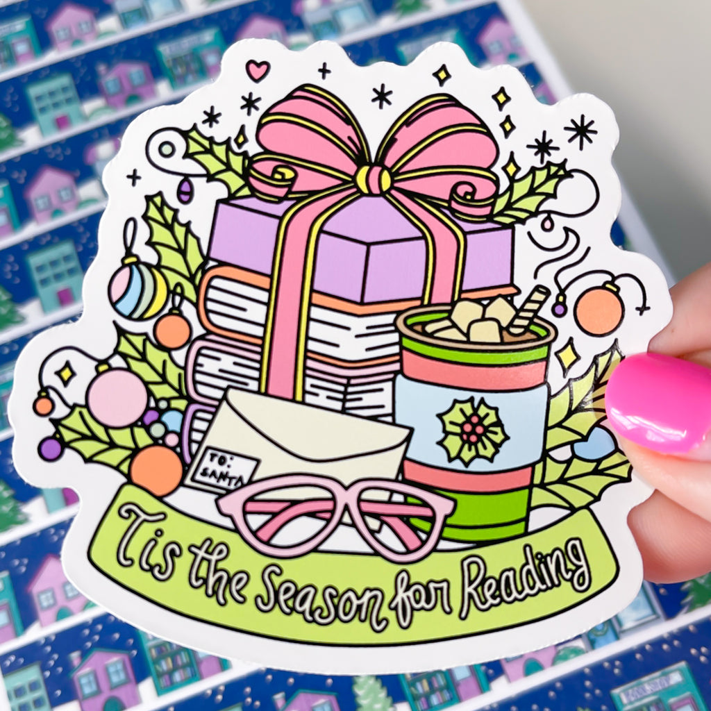 Season for Reading Vinyl Die Cut Sticker