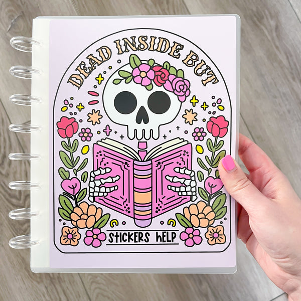 Dead Inside, Stickers Help - Disc Bound Sticker Album