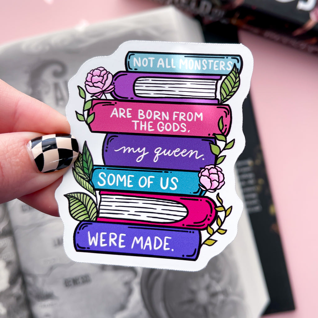 Monsters Vinyl Die Cut Sticker | Shield of Sparrows OFFICIALLY LICENSED