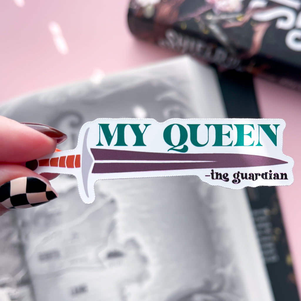 My Queen Vinyl Die Cut Sticker | Shield of Sparrows OFFICIALLY LICENSED
