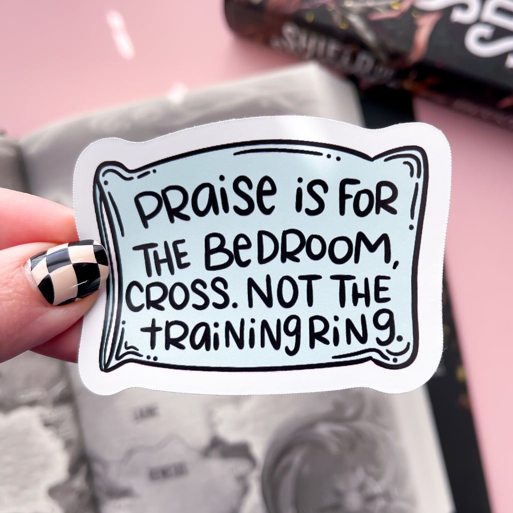 Bedroom Praise Vinyl Die Cut Sticker | Shield of Sparrows OFFICIALLY LICENSED