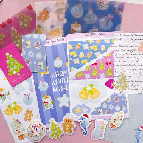 Coastal Christmas Junk Journal Bundle