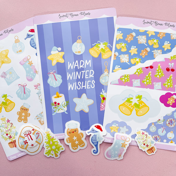 Coastal Christmas Junk Journal Bundle