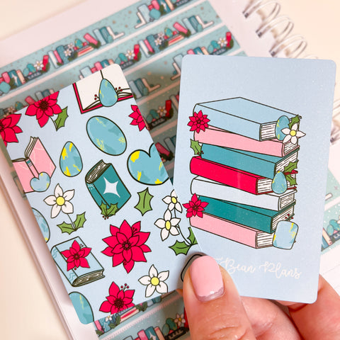 December Gems + Florals Washi Card