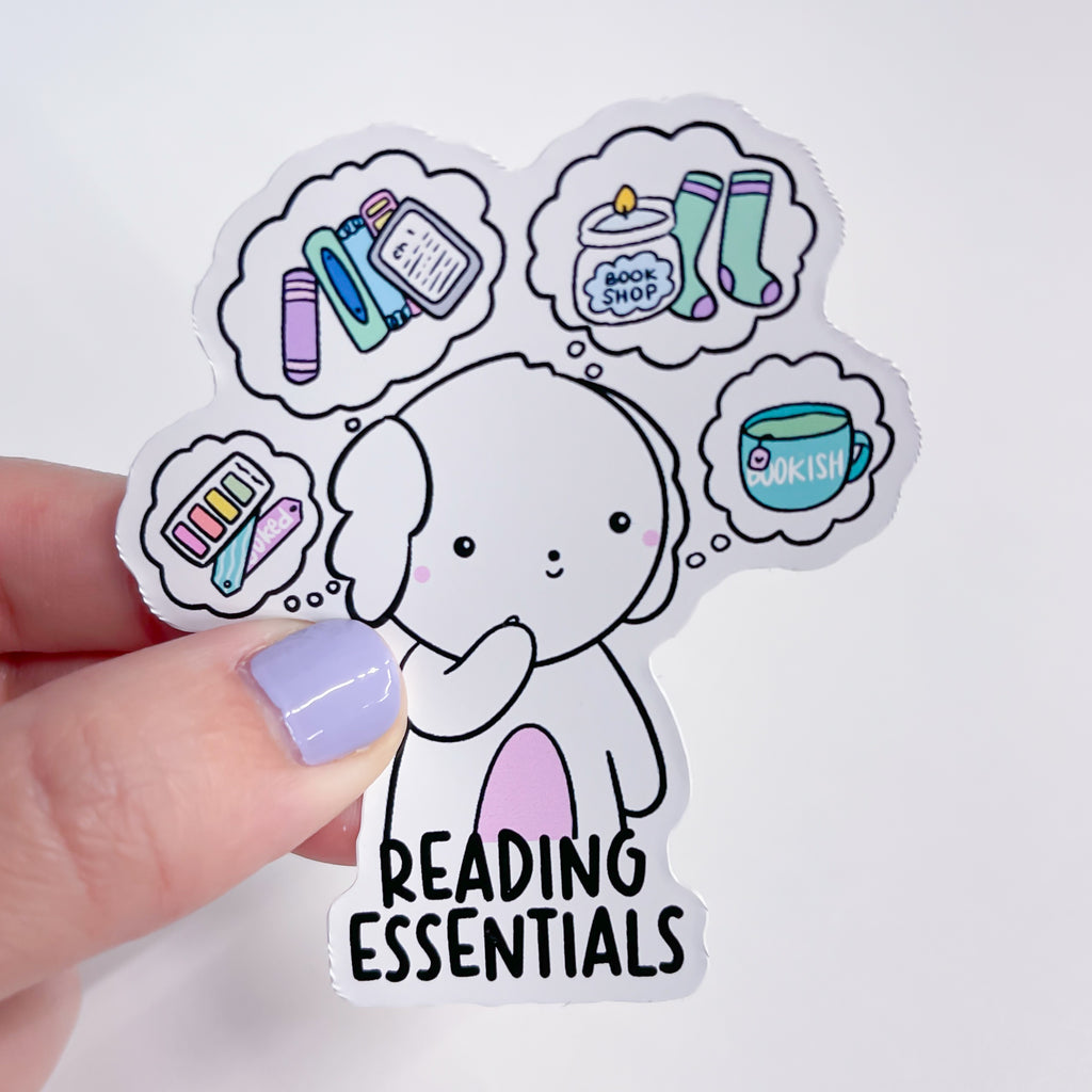 Reading Essentials Vinyl Die Cut Sticker