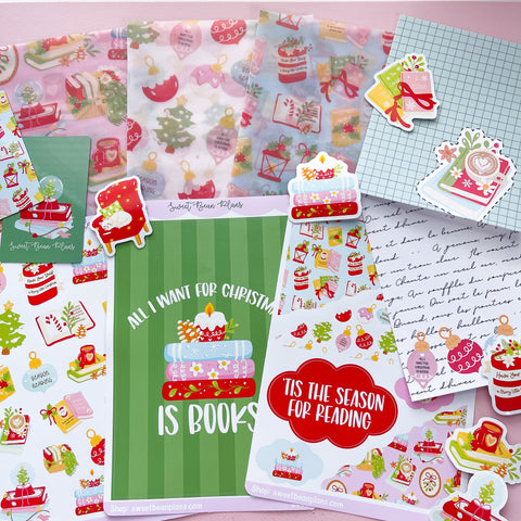 Bookish Christmas Junk Journal Bundle