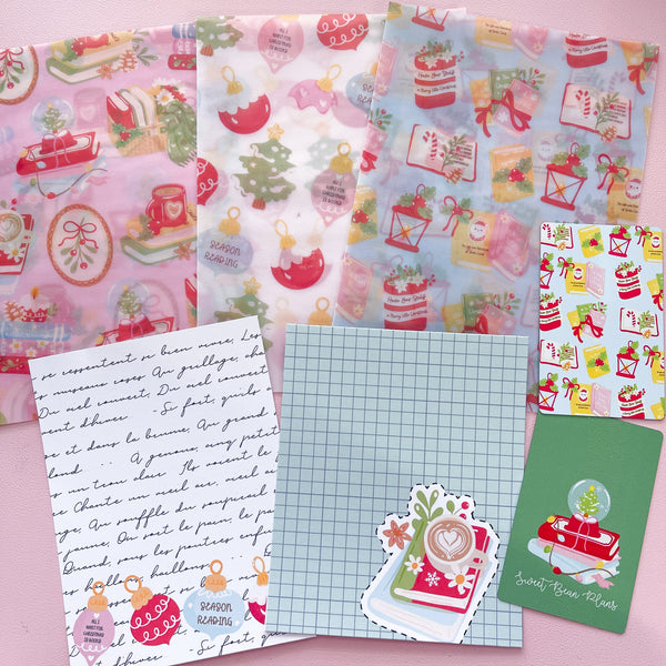 Bookish Christmas Junk Journal Bundle