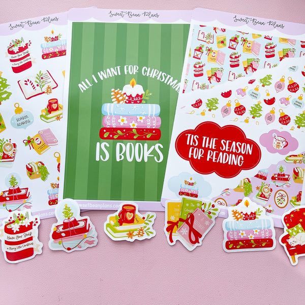 Bookish Christmas Junk Journal Bundle