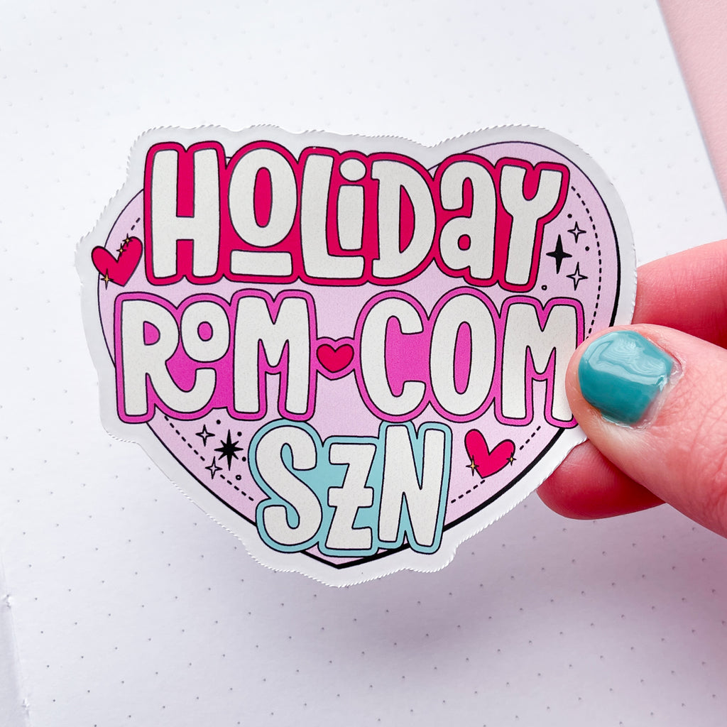Holiday Rom-Com Szn Vinyl Die Cut Sticker