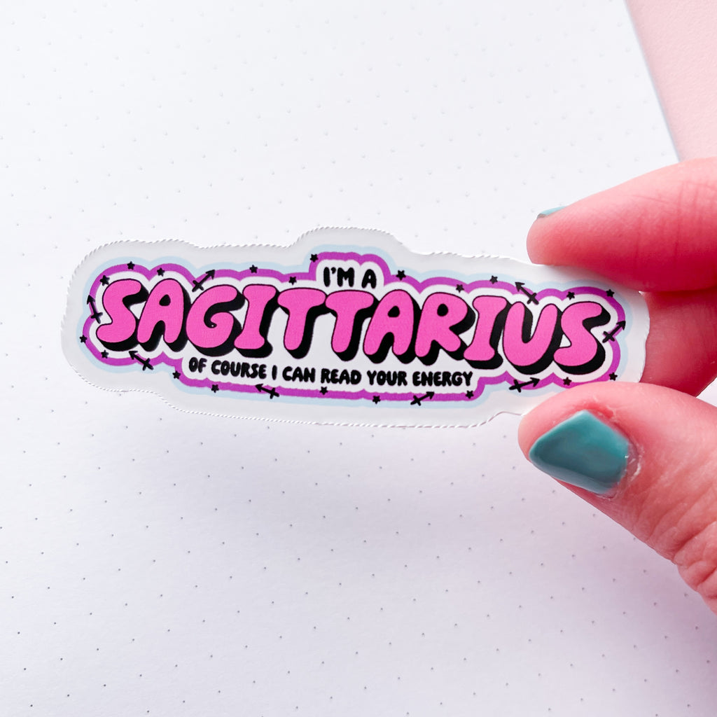 I'm a Sagittarius Vinyl Die Cut Sticker