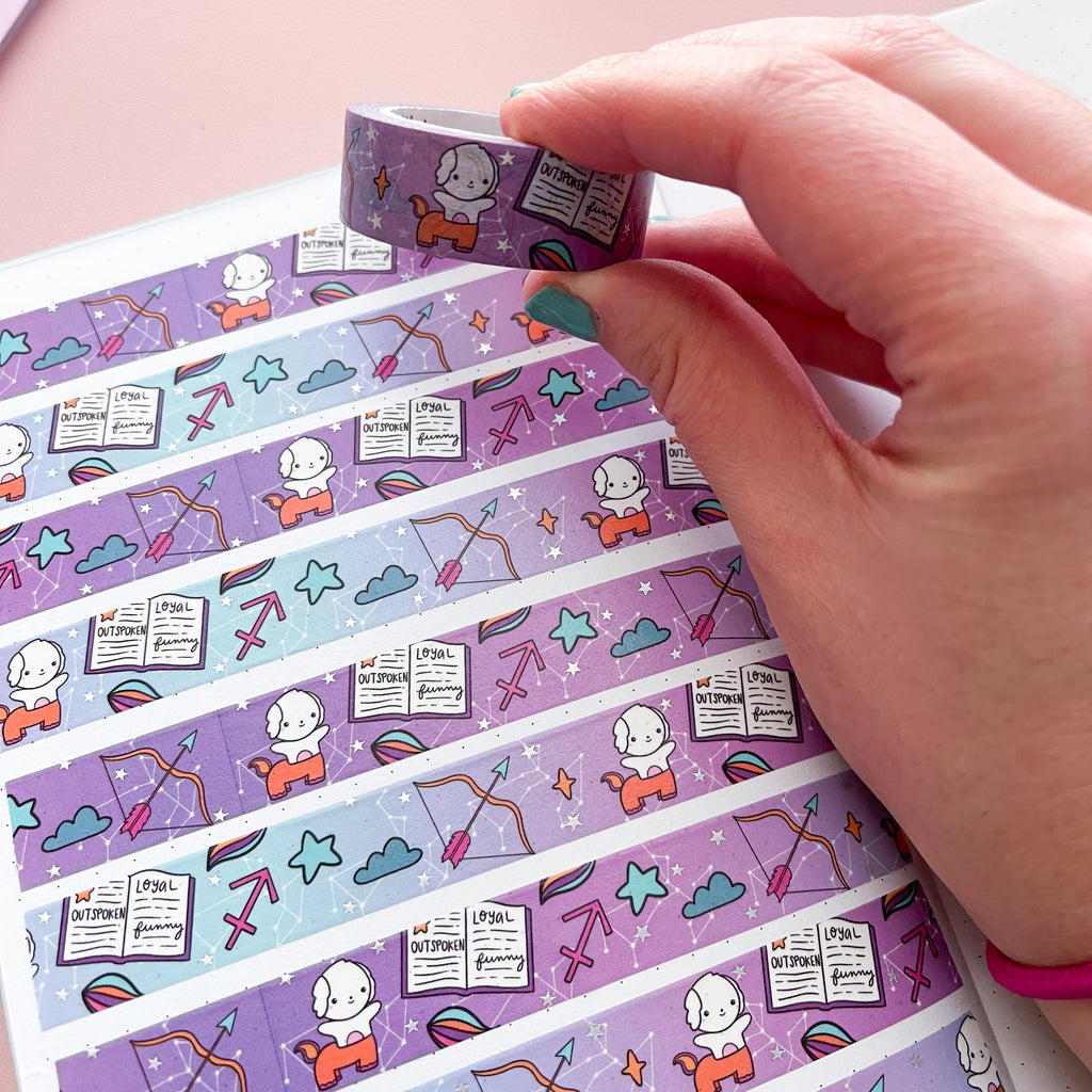 Holo Foil Sagittarius Washi Tape (15mm)