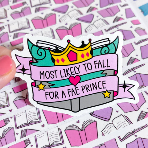 Likely To Fall For Fae Vinyl Die Cut Sticker