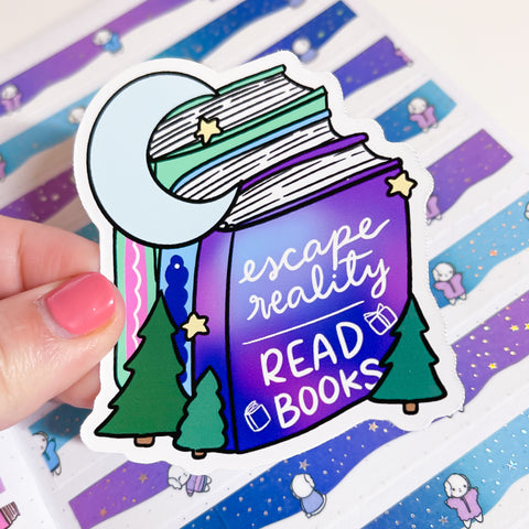 Northern Lights Books Vinyl Die Cut Sticker