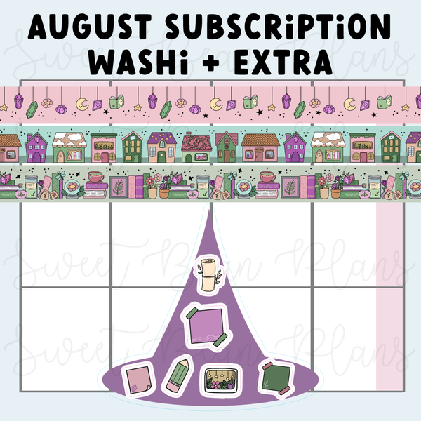 SBP Washi + Sticker Subscription