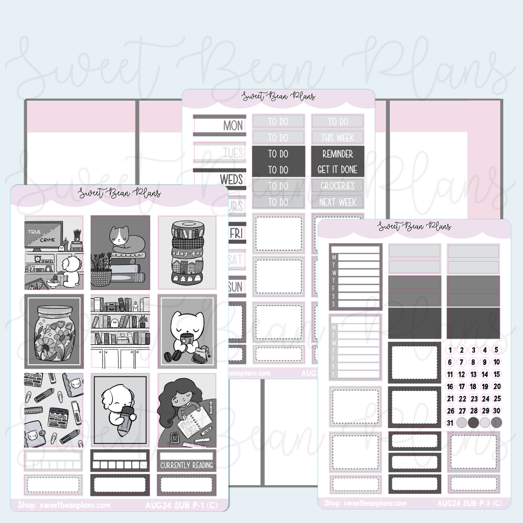 August 2024 COUSIN Weekly Kit VAULT