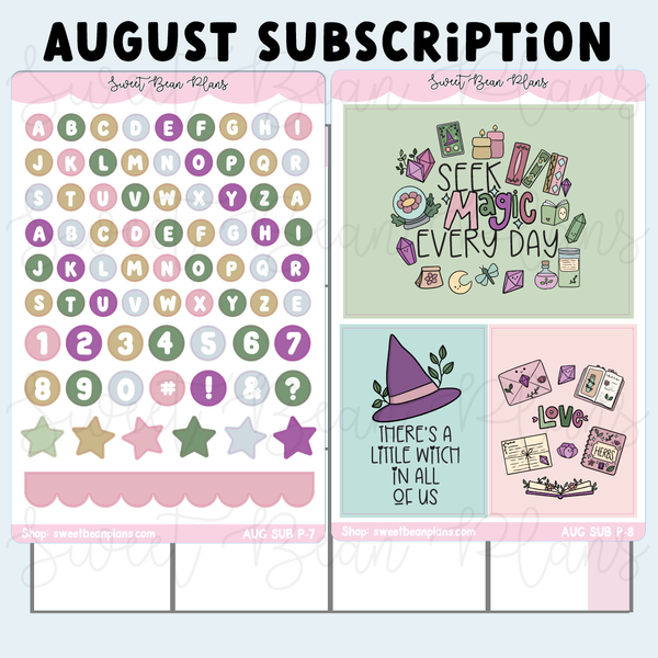 SBP Washi + Sticker Subscription