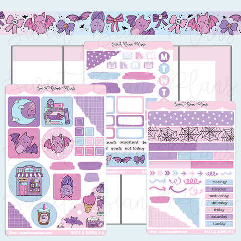 Bats & Bows Journaling Kit