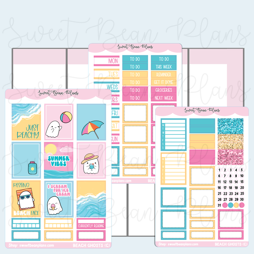 Beach Ghosts Hobo COUSIN Weekly Kit