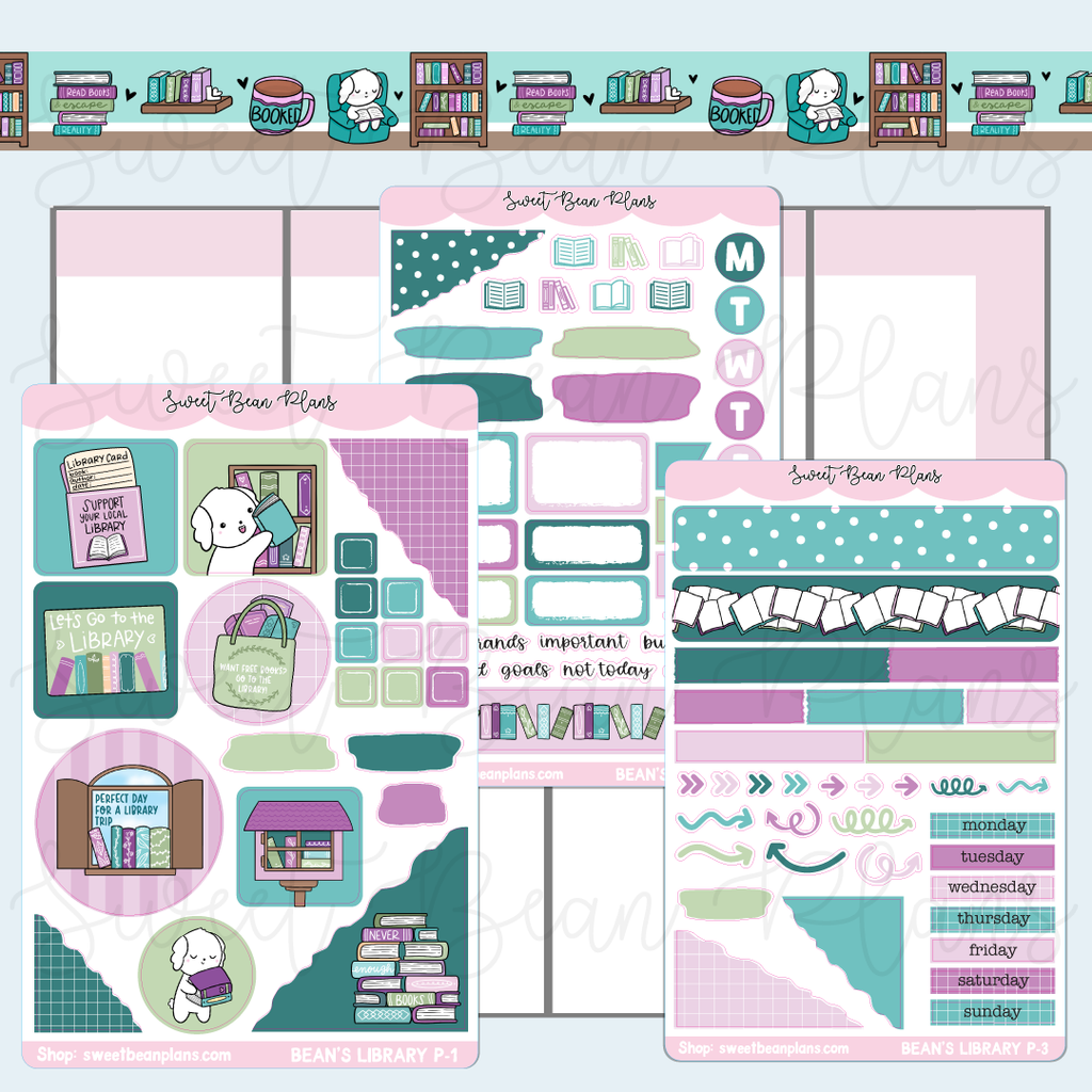 Bean's Library Journaling Kit