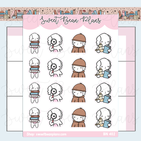 Mystery Bean Vinyl Planner Stickers | Bn 402