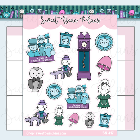 Foolish Beans Vinyl Planner Stickers | Bn 417