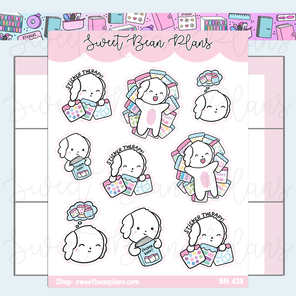 Sticker Therapy Vinyl Planner Stickers | Bn 439