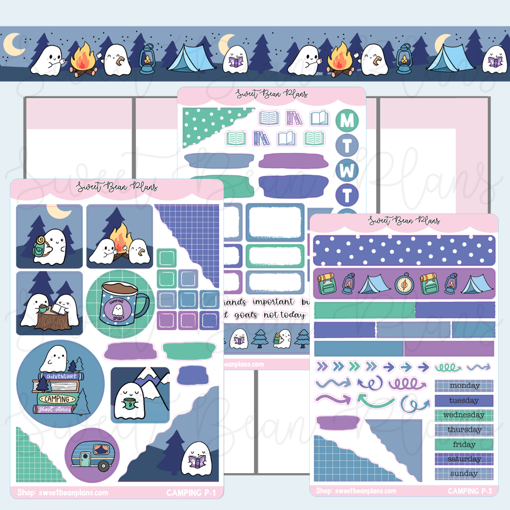 Camping Ghosts Journaling Kit