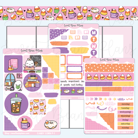 Cute Candy Corn Journaling Kit