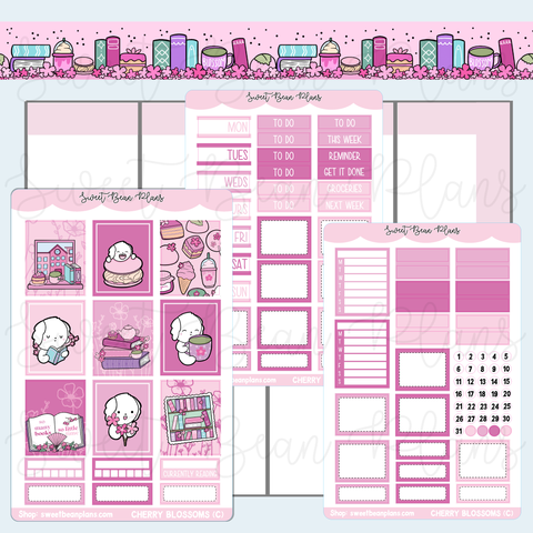 Cherry Blossoms Hobo COUSIN Weekly Kit