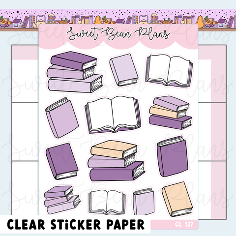 CLEAR September 2026 Bookish Planner Stickers | Cl 127