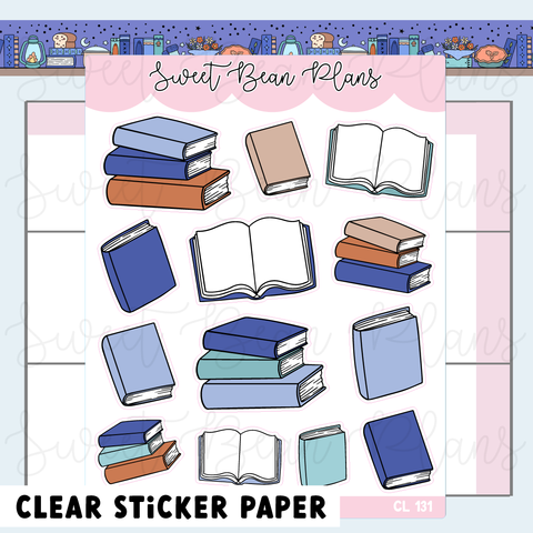 CLEAR November 2026 Bookish Planner Stickers | Cl 131