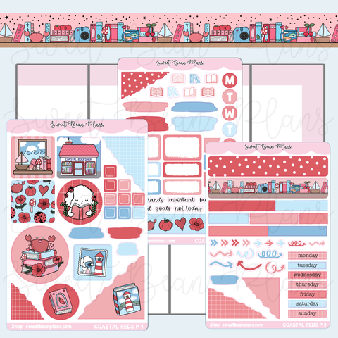 Coastal Reds Journaling Kit