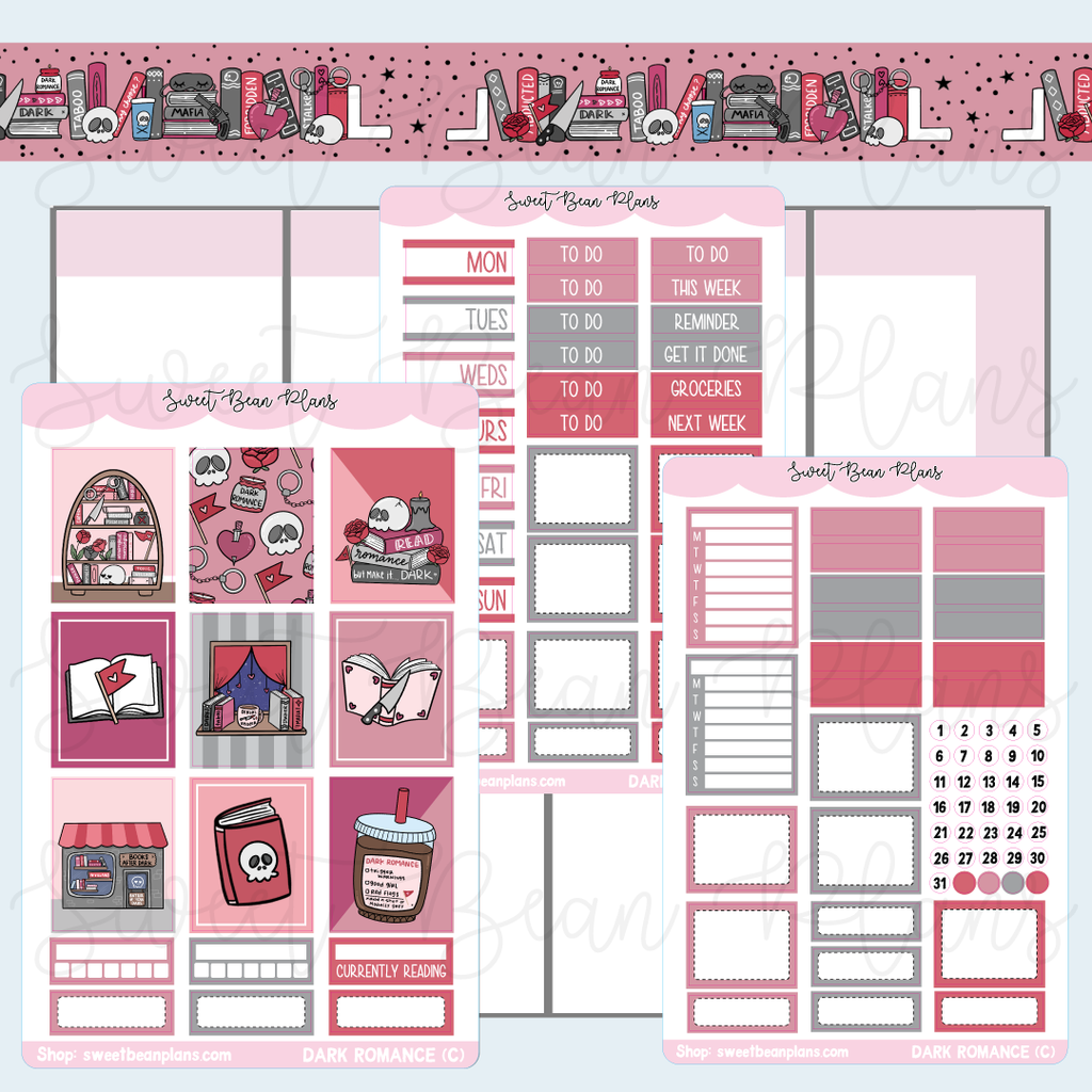 Dark Romance Reads Hobo COUSIN Weekly Kit