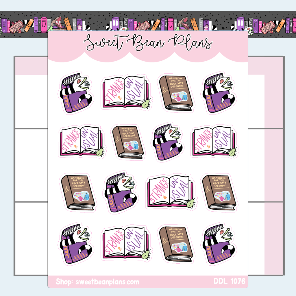 Beetle Books Vinyl Planner Stickers | Ddl 1076