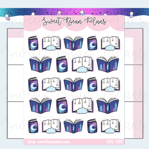 Northern Lights Books Vinyl Planner Stickers | Ddl 1195