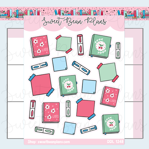 May 2025 Planners Vinyl Planner Stickers | Ddl 1248