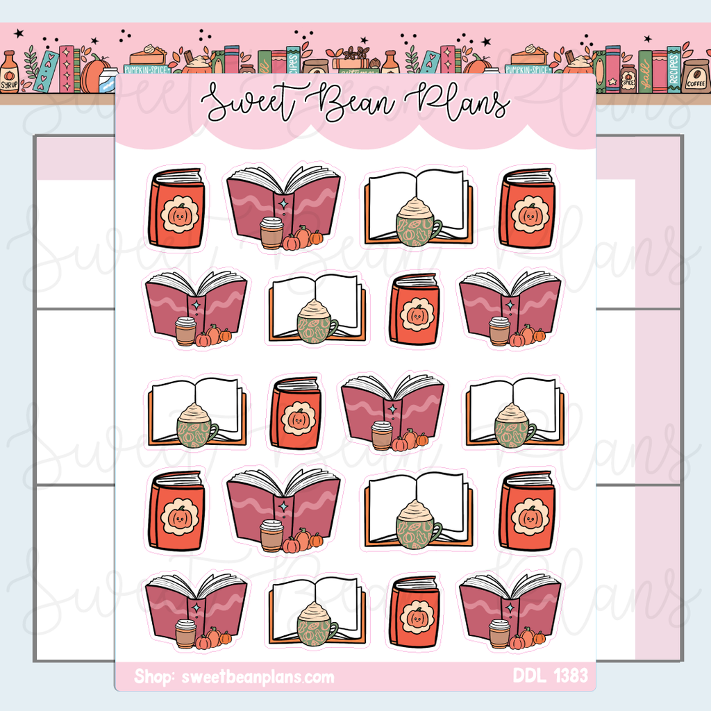 PSL Books Vinyl Planner Stickers | Ddl 1383