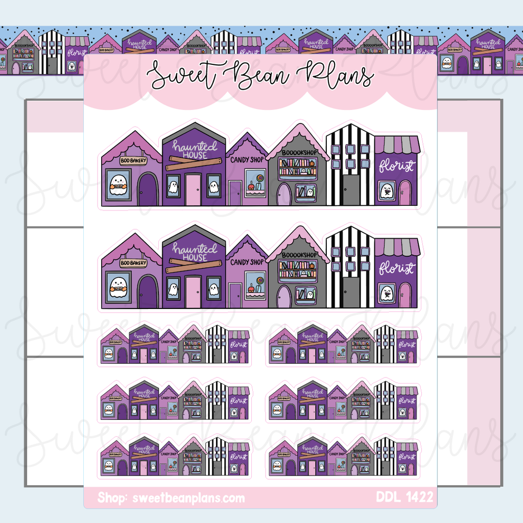 Bootown Doodles Vinyl Planner Stickers | Ddl 1422